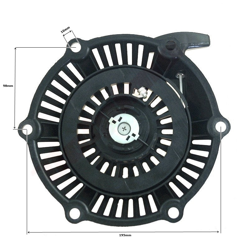 Trekstarter passend op GGP CASTEL GARDEN STIGA SV ( 118550161/1 )