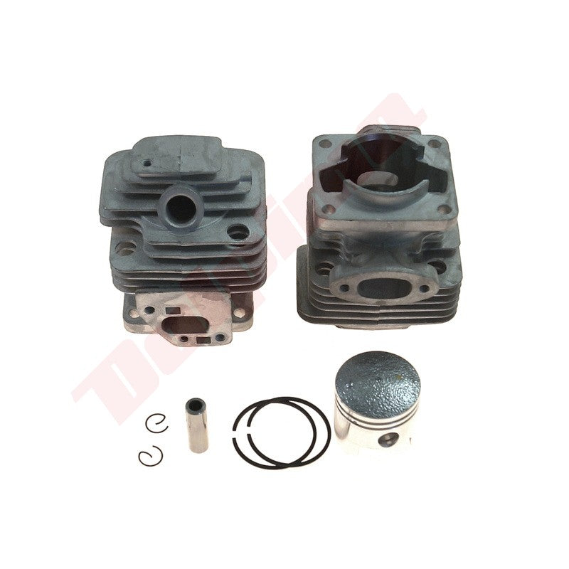 Cilinder met zuiger passend op Chinese machine 36mm TL 33cc MITSUBISHI