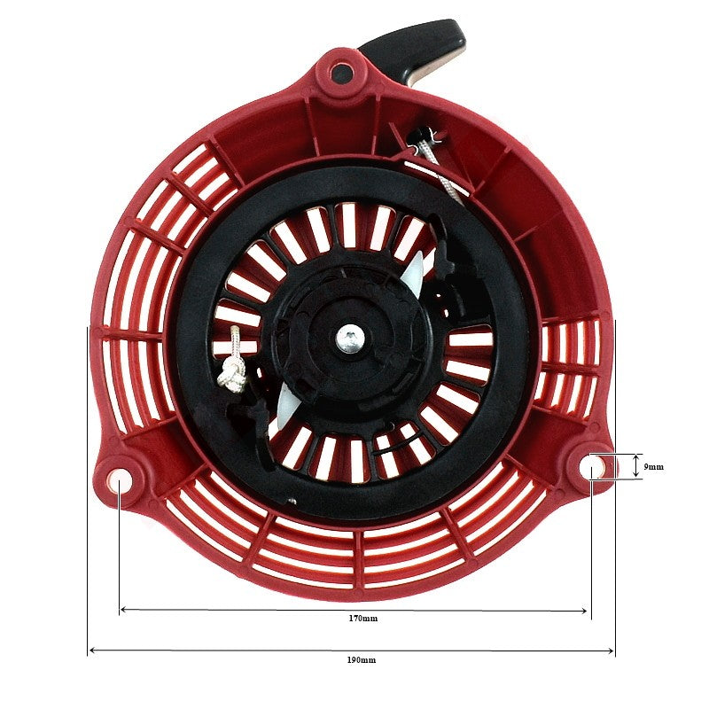 Trekstarter passend op HONDA GCV160 ( 28400-ZM0-013 ) RED 9mm