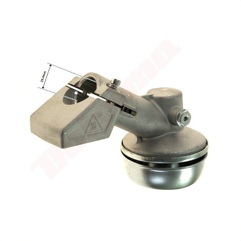 Haakse overbrenging passend op STIHL FS120 , FS200 , FS250 ( 4137 640 0100 ) 25,4mm 5,3x5,3