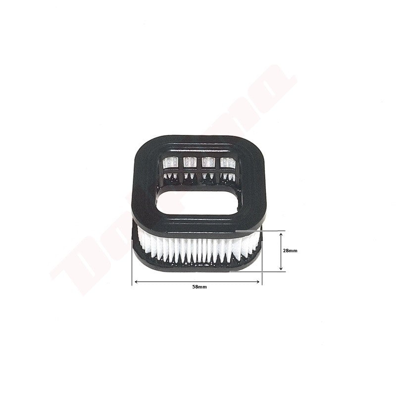 Luchtfilter passend op Chinese kettingzaag 45 cc S 58x58x28