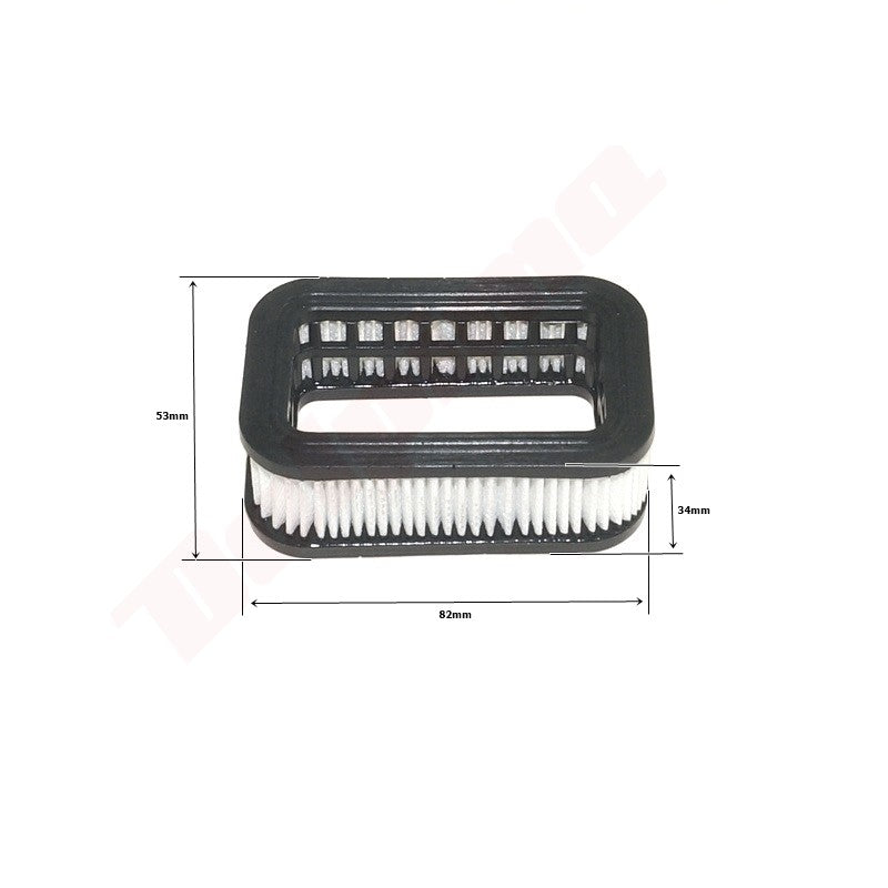 Luchtfilter passend op Chinese kettingzaag 45 cc S 82x53x34