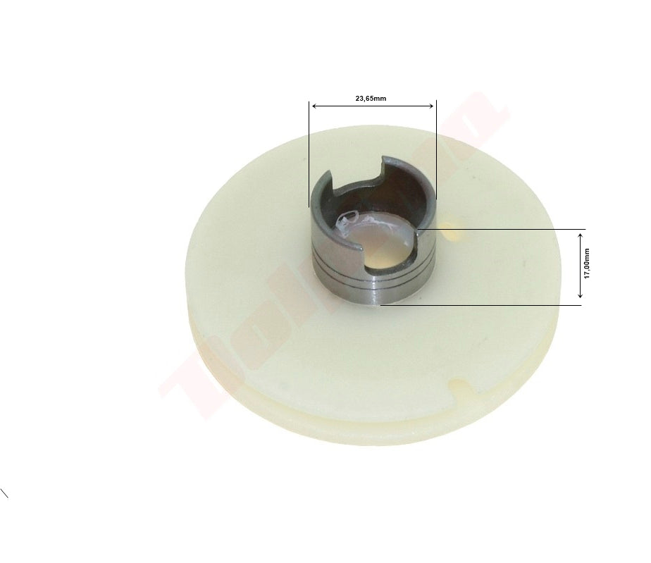 Koordpoelie passend op HUSQVARNA 61 , 66 , 266 ( 503 10 24-02 )