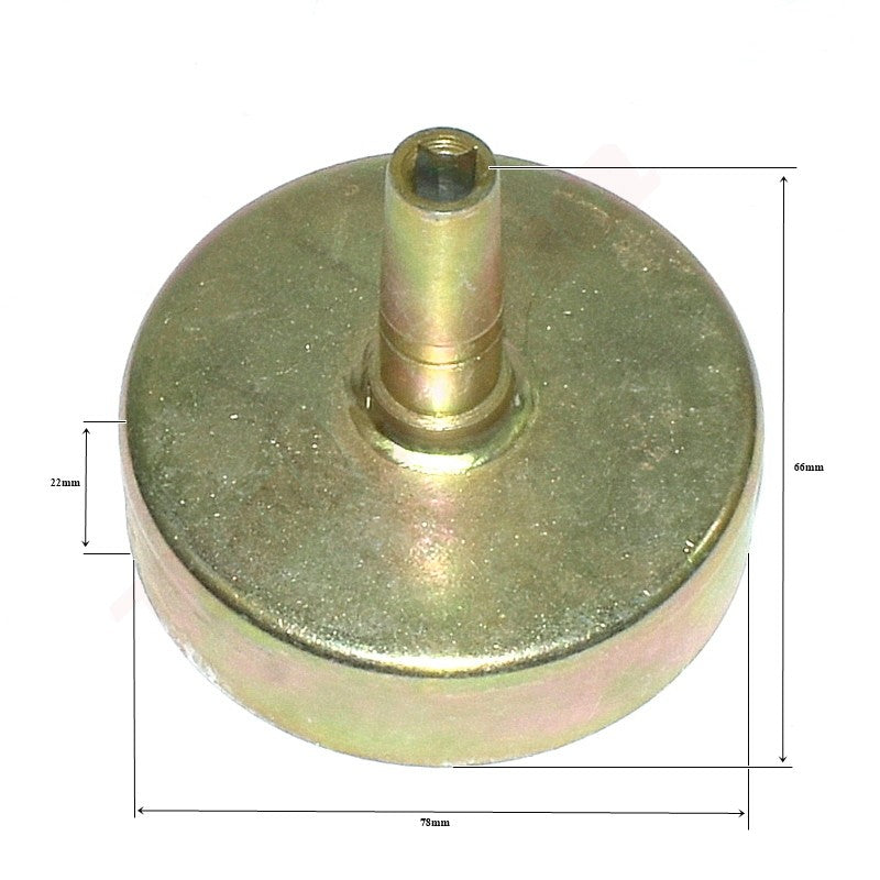 Koppelingstrommel passend op HUSQVARNA 143RII ( 505 29 38-01 ) 78x22x66x4T7