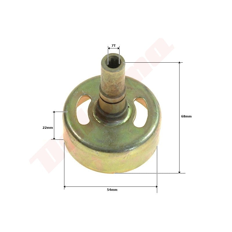 Koppelingstrommel passend op KOSY 54x22x68x7T TL26-7T