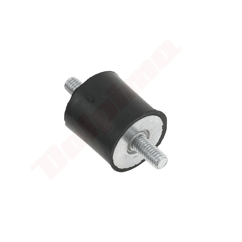 Trillingsdemper passend op UNI MM 25x25mm M6x12/M6x12/60