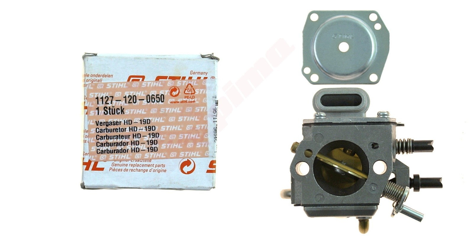 Carburateur passend op WALBRO STIHL MS290 ( 1127 120 0650 )