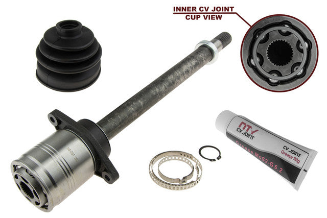 Homokineet reparatieset, Aandrijfas