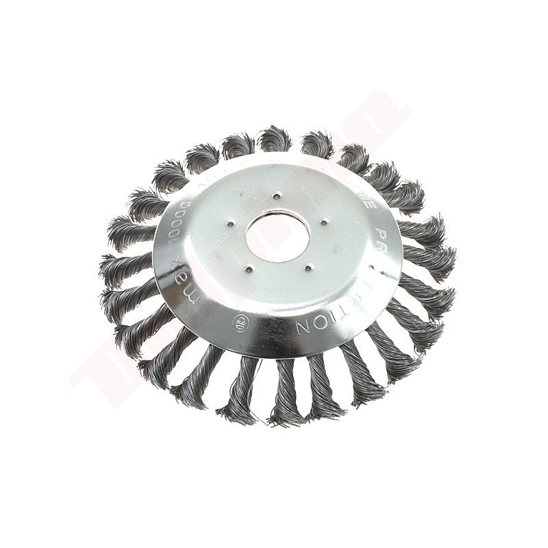 Onkruidborstel metaal passend op bosmaaier 150mm 20mm BASE