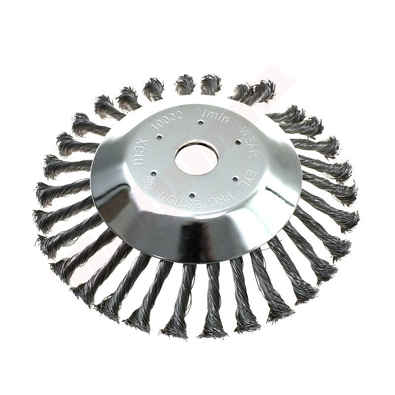 Onkruidborstel metaal passend op bosmaaier 200mm 20mm BASE