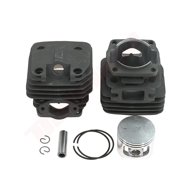 Cilinder met zuiger passend op Chinese kettingzaag 45,2mm 58cc NIKASIL