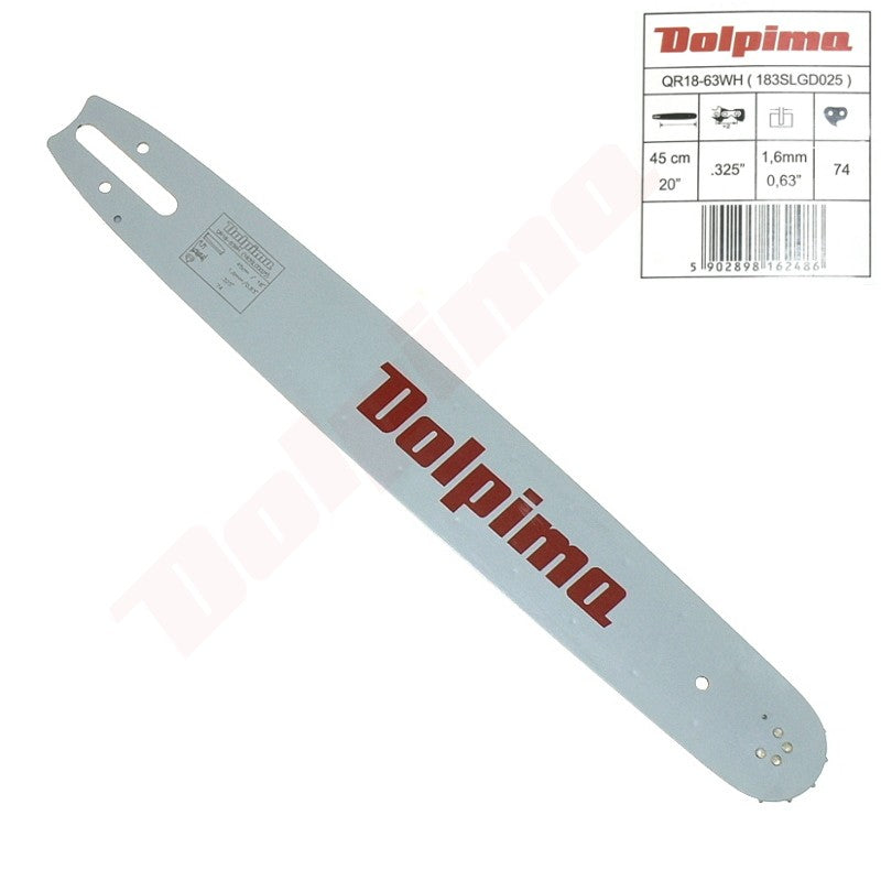 Zaagblad passend op 325'' 1,6mm 45cm/18'' 12T ( 183SLGD025 , 3003 008 6817 ) STIHL