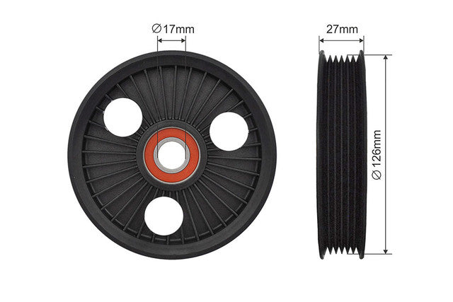 Spanrol, poly V-riem