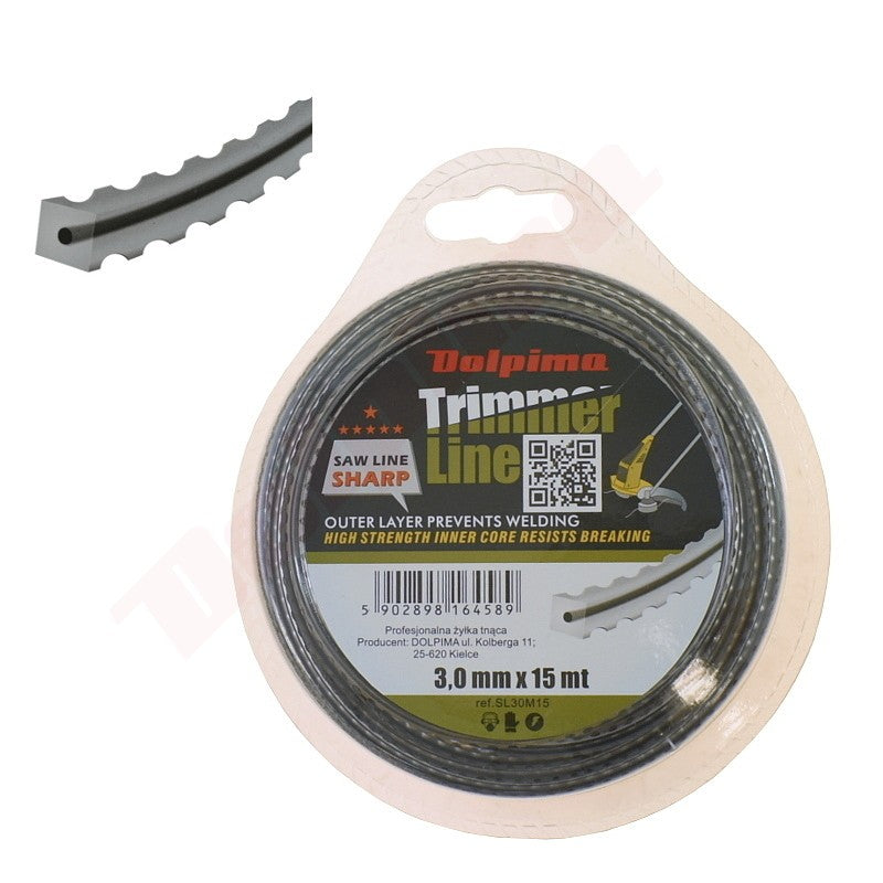 Maaidraad SAW LINE SHARP 3,0MM/ 15M