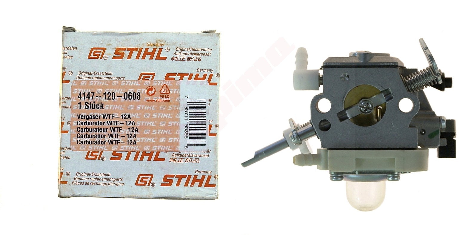 Carburateur passend op WALBRO STIHL FS460 ( 4147 120 0608 )