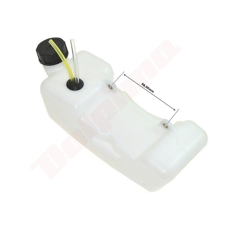 Benzinetank passend op Chinese bosmaaier 43cc ( KF01058BA )