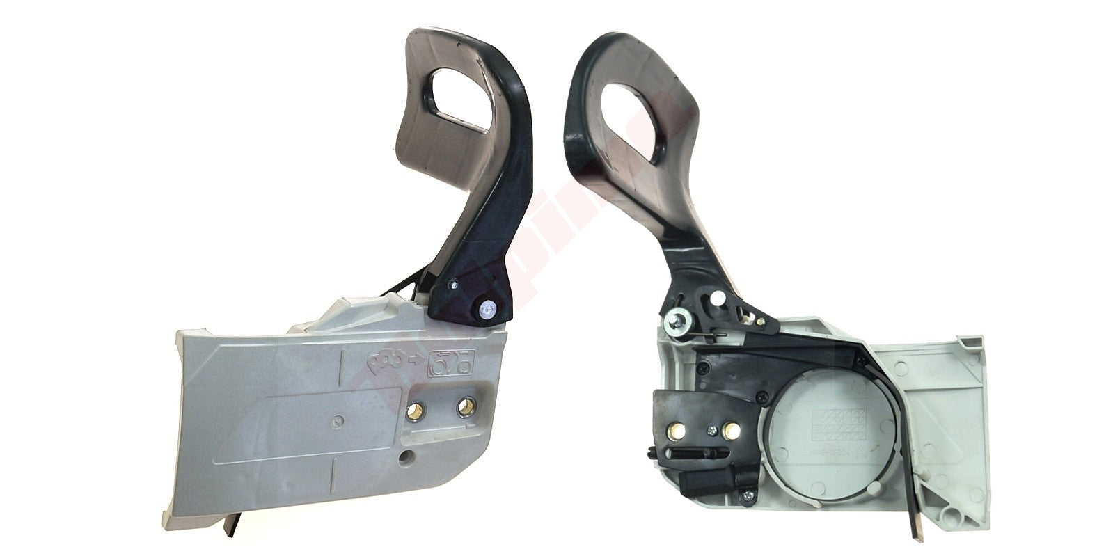 Tandwieldeksel/remhendel passend op Chinese kettingzaag 45cc WHITE