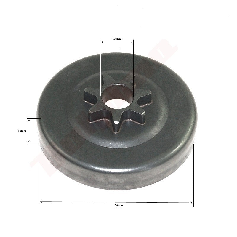 Koppelingstrommel passend op ECHO CS 420 325'' 7T ( A556-000480 , A556-000481 )
