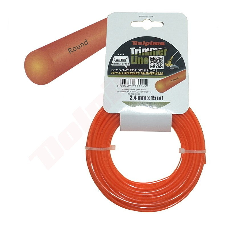 Maaidraad ROUND 2,4MM/ 15M