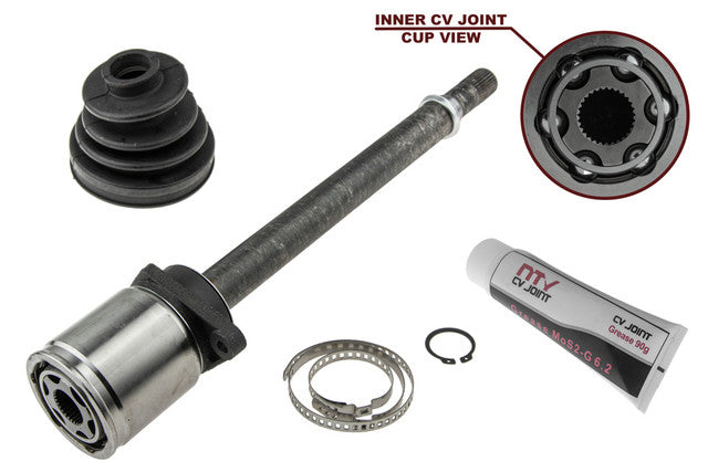 Homokineet reparatieset, Aandrijfas