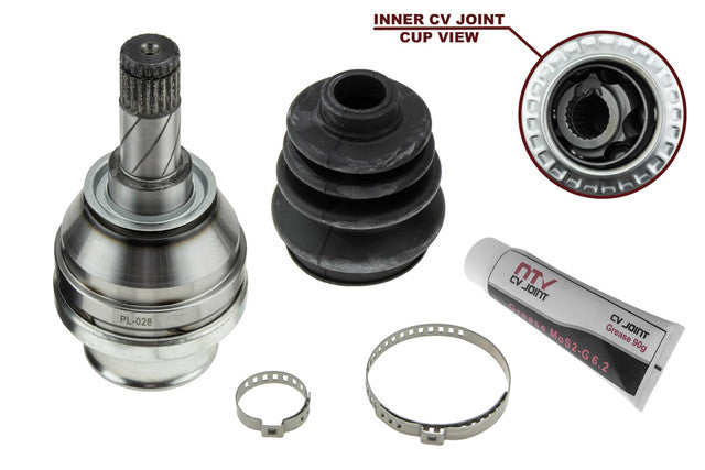 Homokineet reparatieset, Aandrijfas