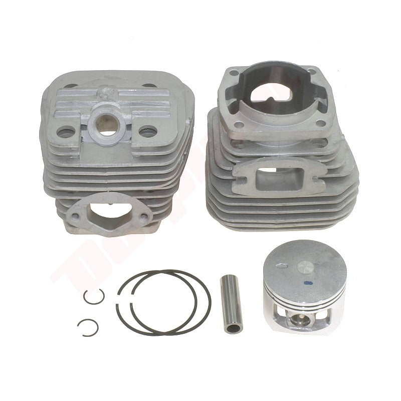 Cilinder met zuiger passend op Chinese kettingzaag 46mm 58cc DUAL