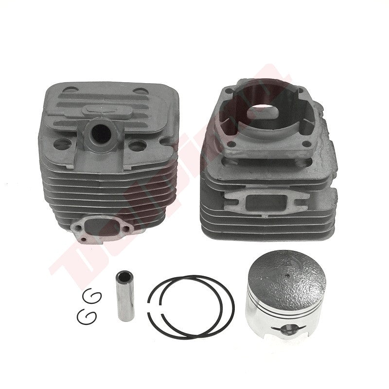 Cilinder met zuiger passend op Chinese kettingzaag 47,5mm 62cc