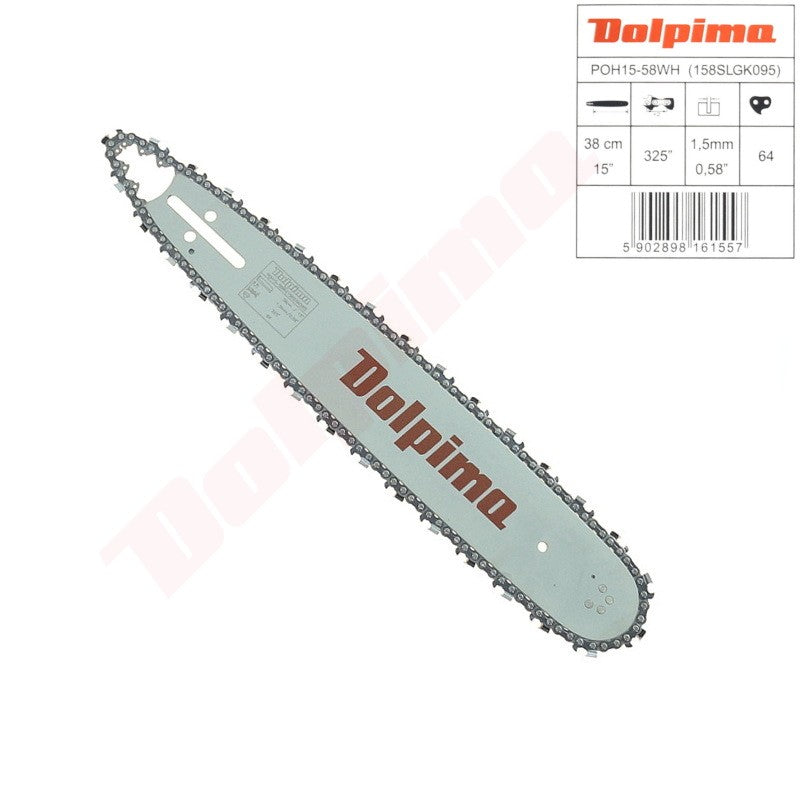 Zaagblad passend op 325'' 1,5mm 38cm/15'' + 64DL