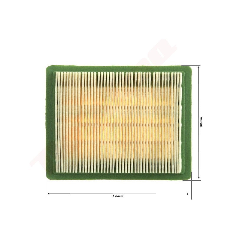 Luchtfilter passend op Chinese maaier 126x100x29 DAYE DG450 , DG600 ( 01-12012 , GNDG600-117 )