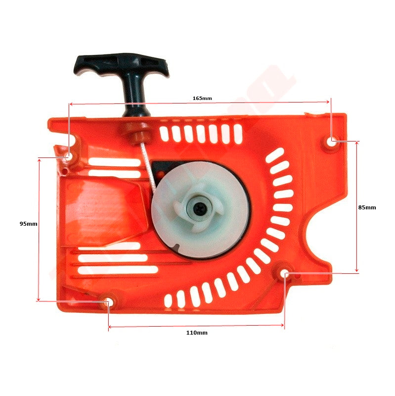 Trekstarter passend op Chinese kettingzaag 45cc 4T