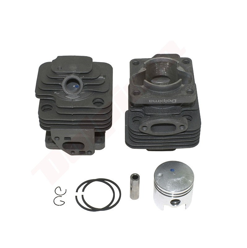 Cilinder met zuiger passend op Chinese machine 36mm TL 33cc MITSUBISHI NIKASIL