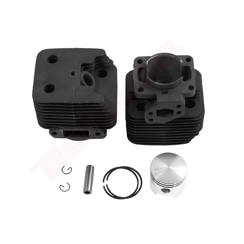 Cilinder met zuiger passend op Chinese machine 36mm Tanaka SUM328 NIKASIL