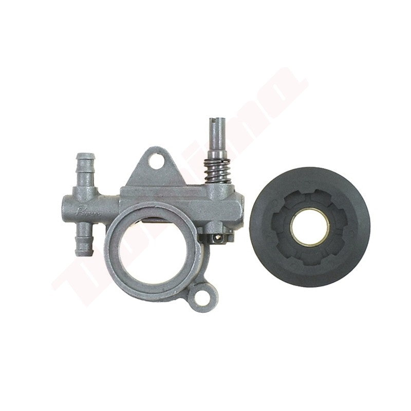 Oliepomp passend op Chinese kettingzaag 35cc SET ZENOAH GZ3500