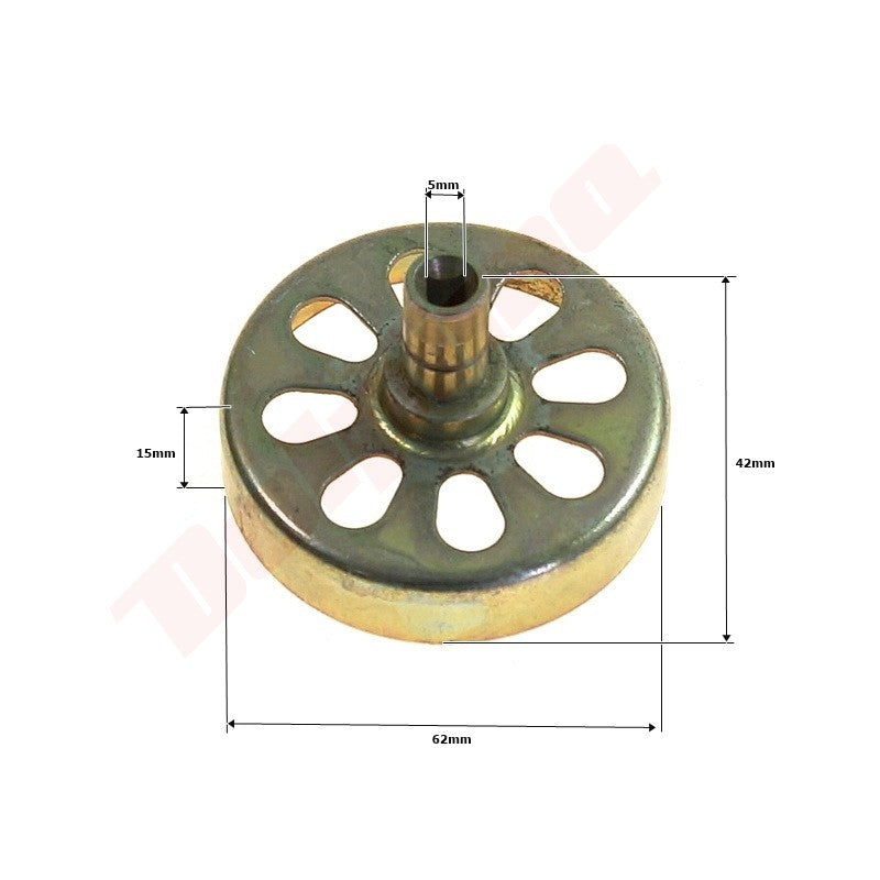 Koppelingstrommel passend op KOSY 62x15x42x4T5