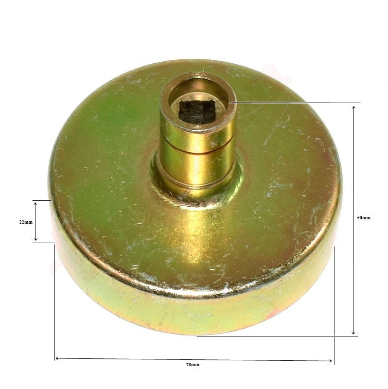Koppelingstrommel passend op KOSY 78x22x50x4T9