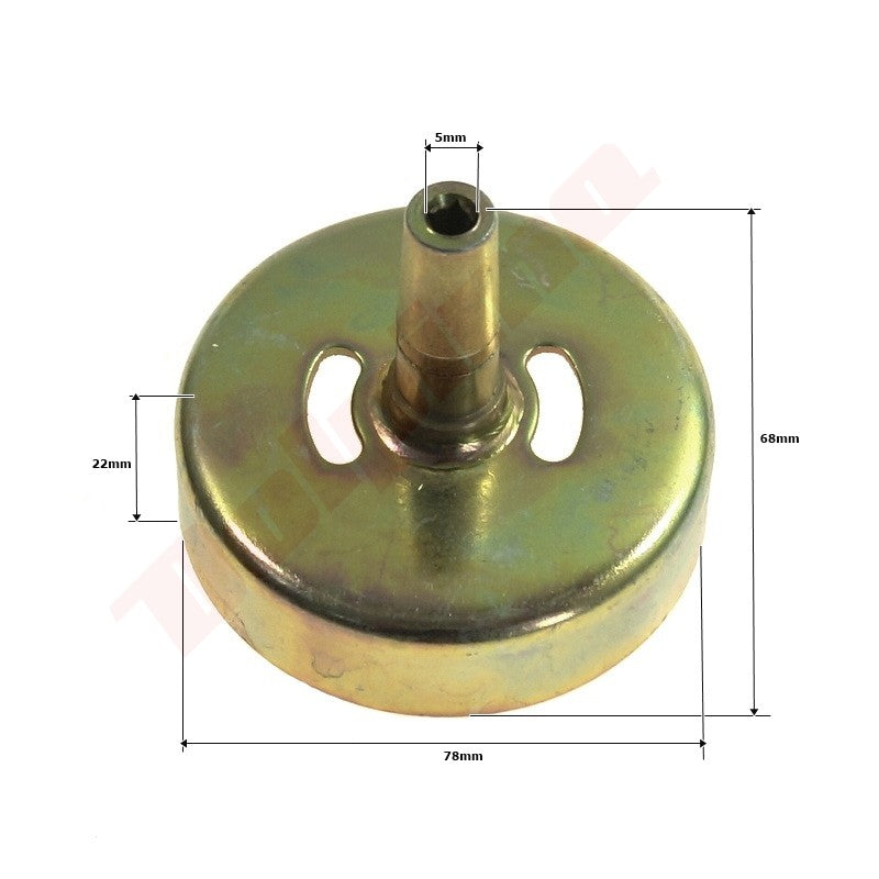 Koppelingstrommel passend op KOSY 78x22x68x4T5