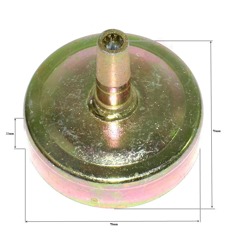 Koppelingstrommel passend op KOSY 78x22x70x9T7