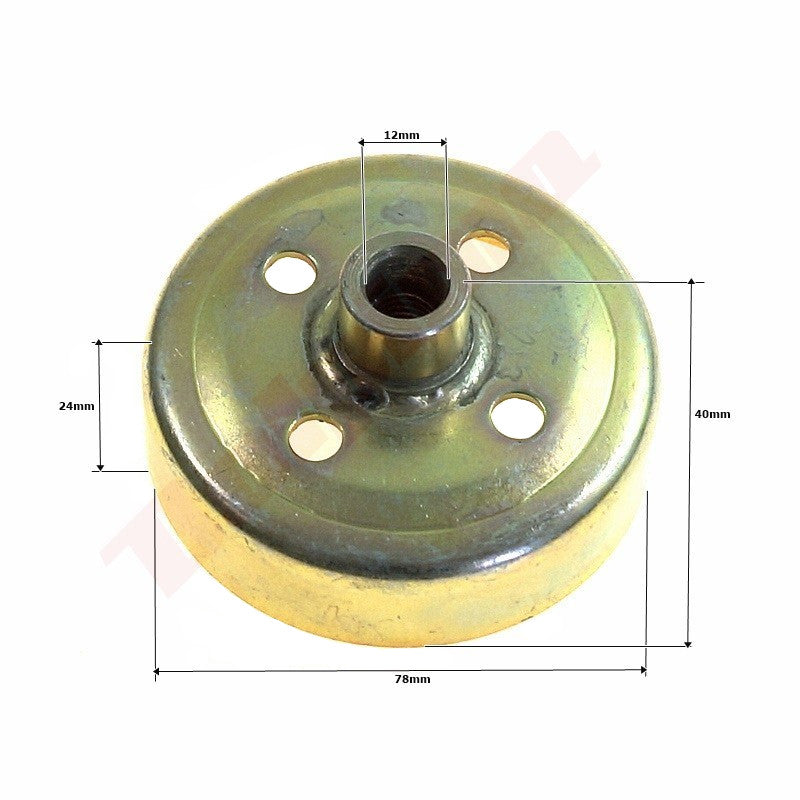 Koppelingstrommel passend op KOSY 78x24x40x12