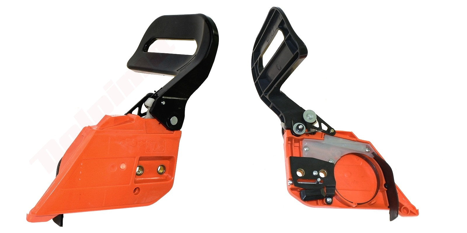 Tandwieldeksel/remhendel passend op Chinese kettingzaag 45cc ORANGE 3