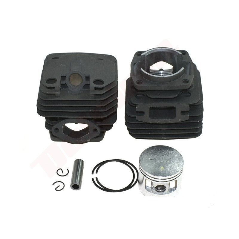 Cilinder met zuiger passend op Chinese kettingzaag 43mm 45cc NIKASIL