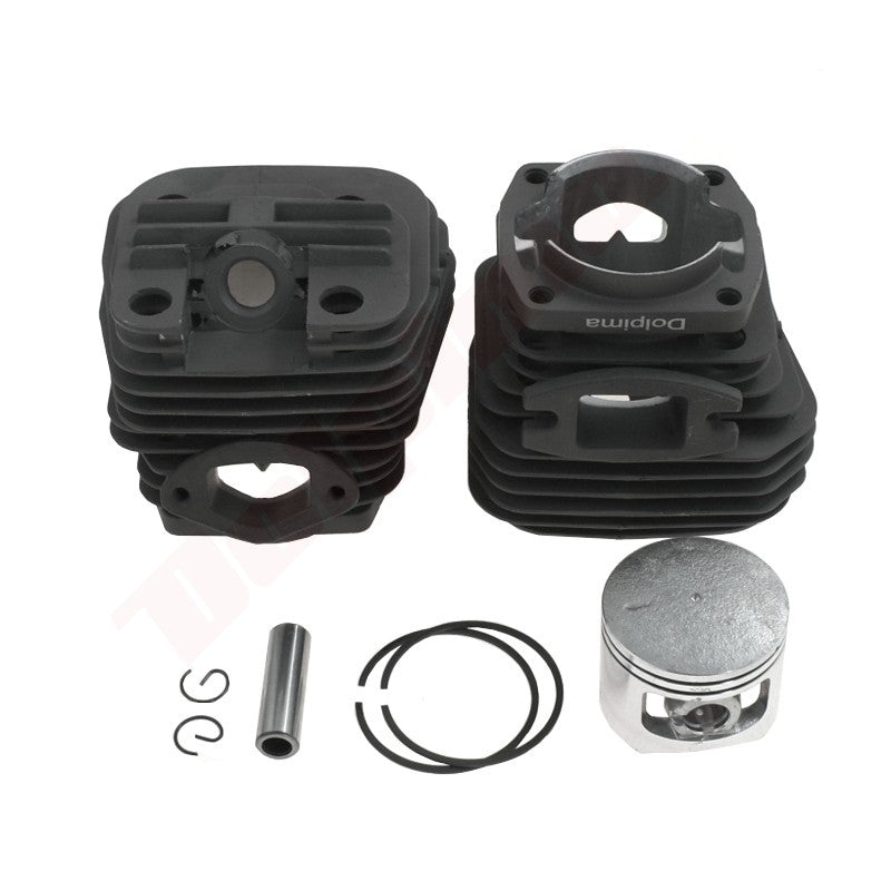 Cilinder met zuiger passend op Chinese kettingzaag 45,2mm 58cc DUAL NIKASIL