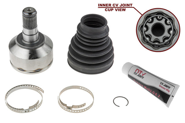 Homokineet reparatieset, Aandrijfas 