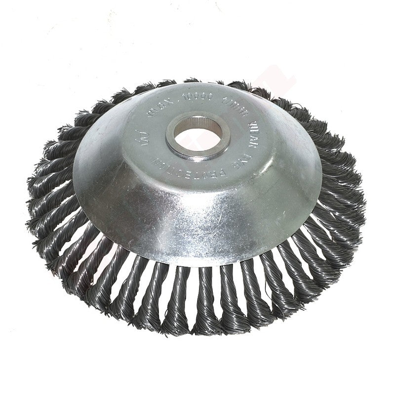 Onkruidborstel metaal passend op bosmaaier 200mm 25,4mm