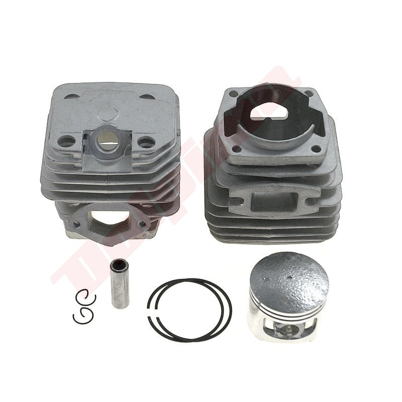 Cilinder met zuiger passend op Chinese kettingzaag 45mm 52cc