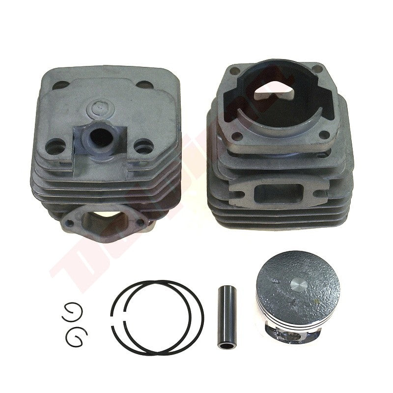 Cilinder met zuiger passend op Chinese kettingzaag 45,2mm 58cc