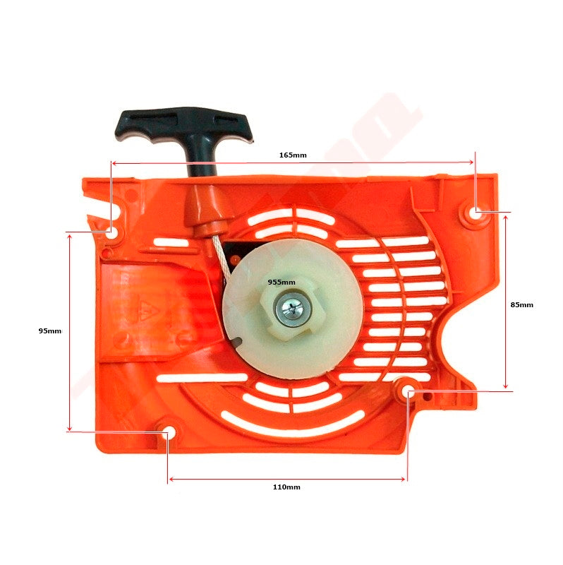 Trekstarter passend op Chinese kettingzaag 52cc